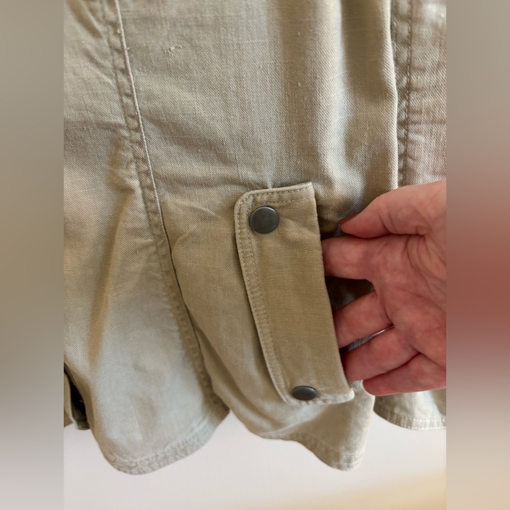 Peruvian Connection Tan Utility Jacket - image 7